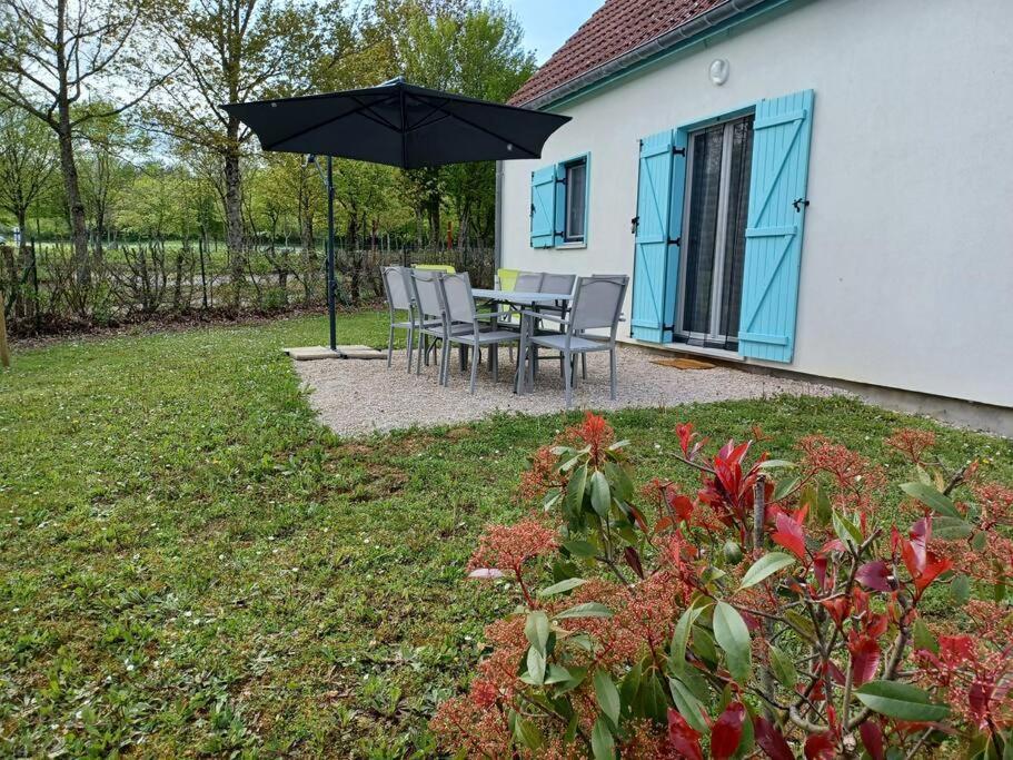 La Maison Bleu Du Lac De Celine Giffaumont-Champaubert Esterno foto